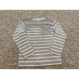 Kids Korner Boys Gray Striped Top 3T